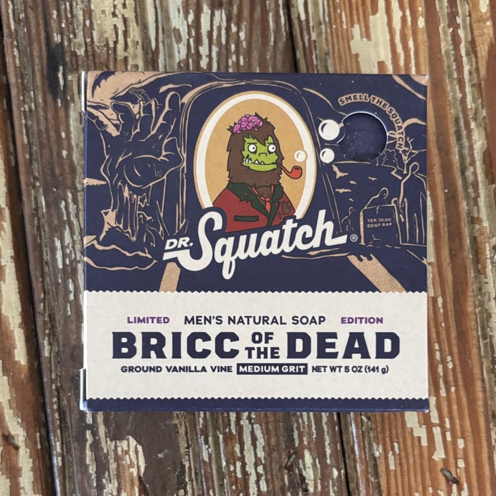 Dr. Squatch Men's Natural Soap - Bricc of the Dead